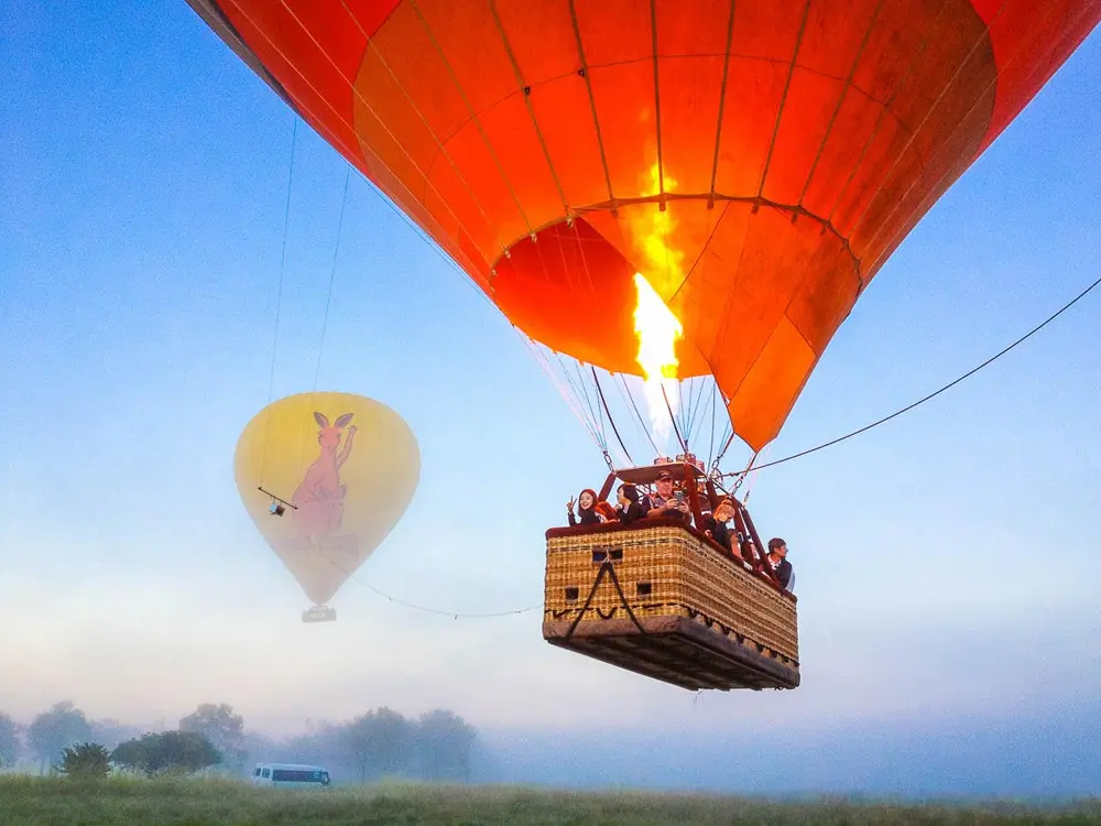 케언즈 열기구 투어 (일출과 함께 낭만 최고)