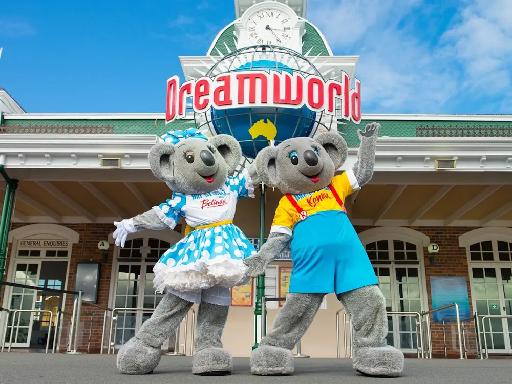 골드코스트 드림월드 & 화이트워터월드 &  스카이포인트 2일 무제한 패스